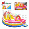New Design Giant Inflatable Obstacle Slide Game